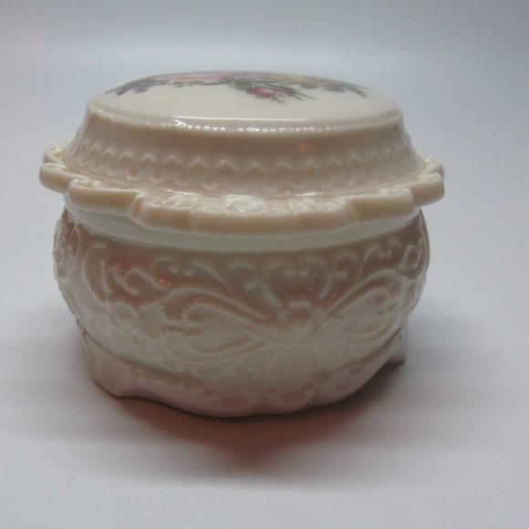Vtg Porcelain Trinket Holder - Picture 1 of 8